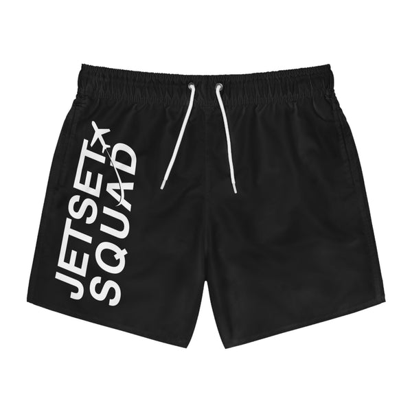 SWIM TRUNKS BLACK - JETSET SQUAD