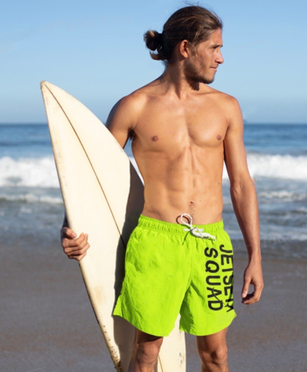 SWIM TRUNKS NEON - JETSET SQUAD