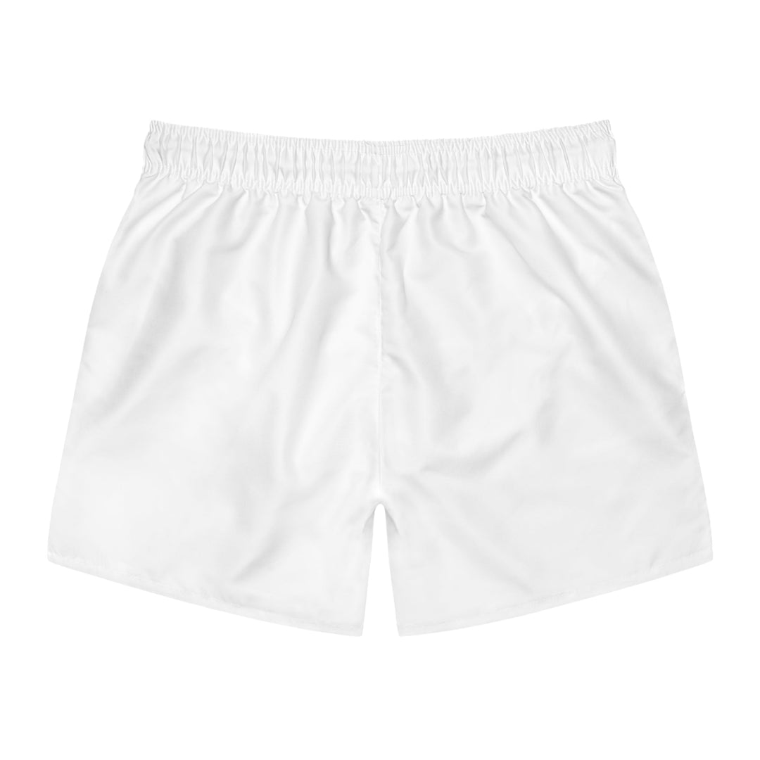 SWIM TRUNKS WHITE - JETSET SQUAD